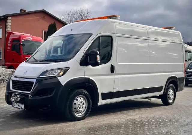 PEUGEOT BOXER L3H2 / WYCIAGARKA / KOGUTY / OŚWIETLENIE ROBOCZE / HAK / 2.2 165KM 