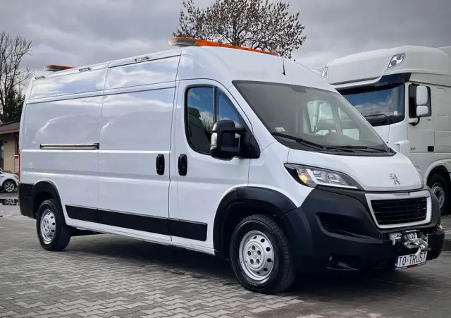 PEUGEOT BOXER L3H2 / WYCIAGARKA / KOGUTY / OŚWIETLENIE ROBOCZE / HAK / 2.2 165KM 