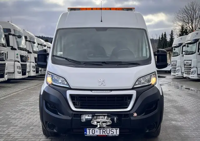 PEUGEOT BOXER L3H2 / WYCIAGARKA / KOGUTY / OŚWIETLENIE ROBOCZE / HAK / 2.2 165KM 