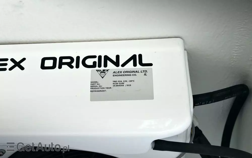 RENAULT Master L3H2 Chłodnia do 0 - zabudowa, agregat Alex Orginal 