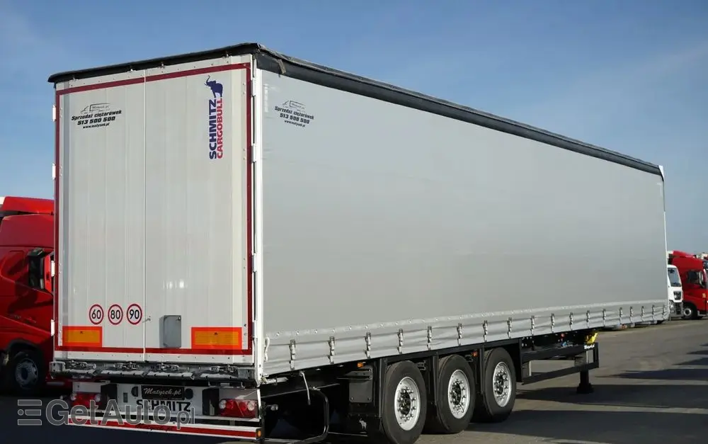 SCHMITZ CARGOBULL IRANKA / JOLODA / TRAILERLODA /  VARIOS / 385/55 R22,5 /  DACH PODNOSZONY 