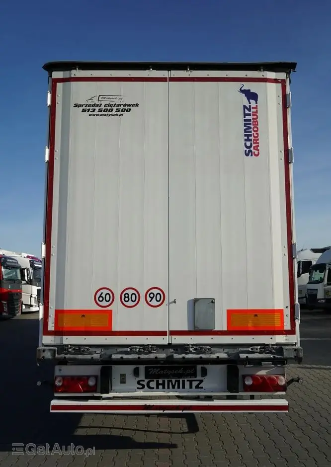 SCHMITZ CARGOBULL IRANKA / JOLODA / TRAILERLODA /  VARIOS / 385/55 R22,5 /  DACH PODNOSZONY 