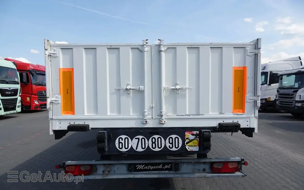 SAMRO NACZEPA BURTOWA  / + HDS EFFER 95-3S - WYSÓW : 9 METRÓW / SPROWADZONA 