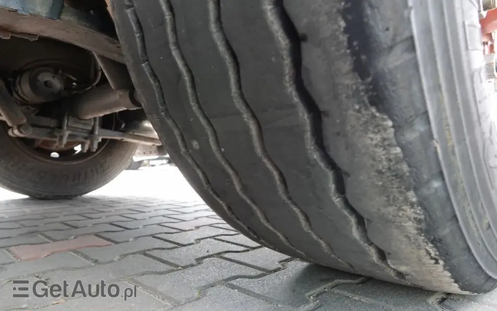 SAMRO NACZEPA BURTOWA  / + HDS EFFER 95-3S - WYSÓW : 9 METRÓW / SPROWADZONA 