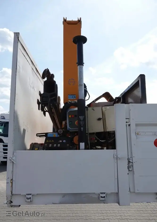 SAMRO NACZEPA BURTOWA  / + HDS EFFER 95-3S - WYSÓW : 9 METRÓW / SPROWADZONA 