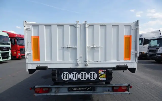 SAMRO NACZEPA BURTOWA  / + HDS EFFER 95-3S - WYSÓW : 9 METRÓW / SPROWADZONA 