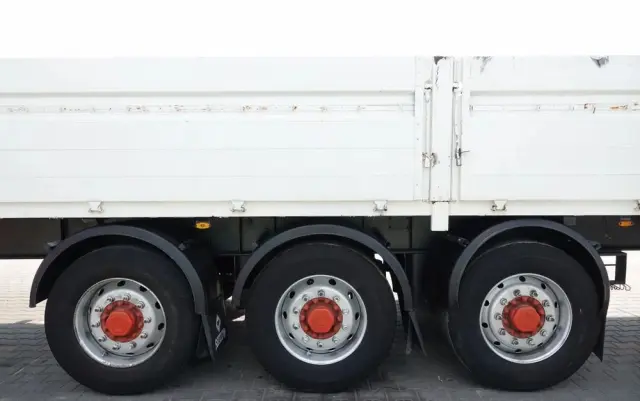 SAMRO NACZEPA BURTOWA  / + HDS EFFER 95-3S - WYSÓW : 9 METRÓW / SPROWADZONA 