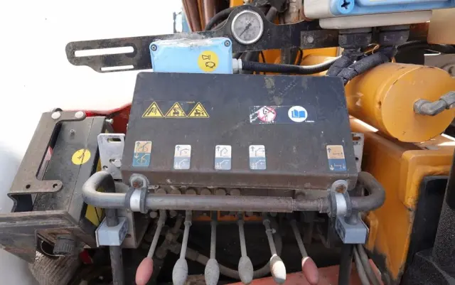 SAMRO NACZEPA BURTOWA  / + HDS EFFER 95-3S - WYSÓW : 9 METRÓW / SPROWADZONA 