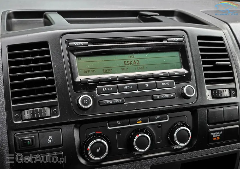 VOLKSWAGEN T5 TRANSPORTER DOKA 2.0 102 KM PACZKA 