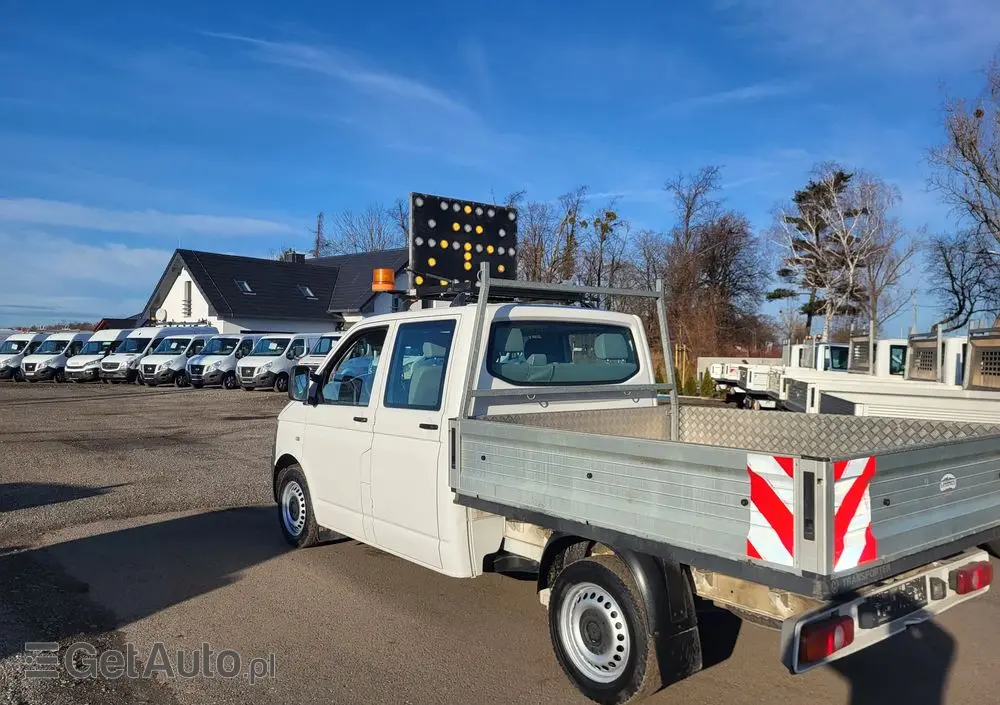 VOLKSWAGEN Transporter t5 lift doka super stan klima tablica świetlna 