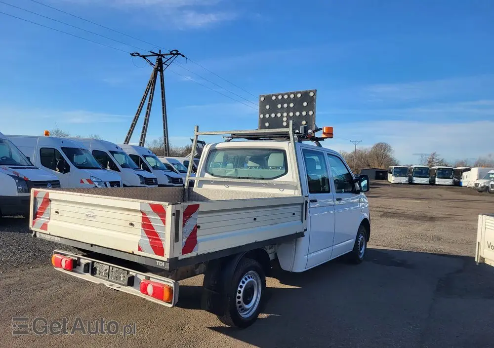 VOLKSWAGEN Transporter t5 lift doka super stan klima tablica świetlna 