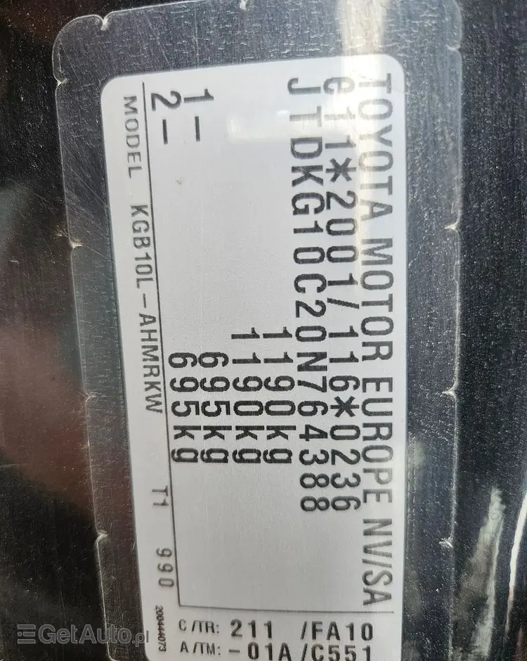 TOYOTA Aygo 1.0 VVT-i