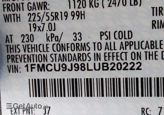 FORD Escape 2.0 EcoBoost AWD Titanium