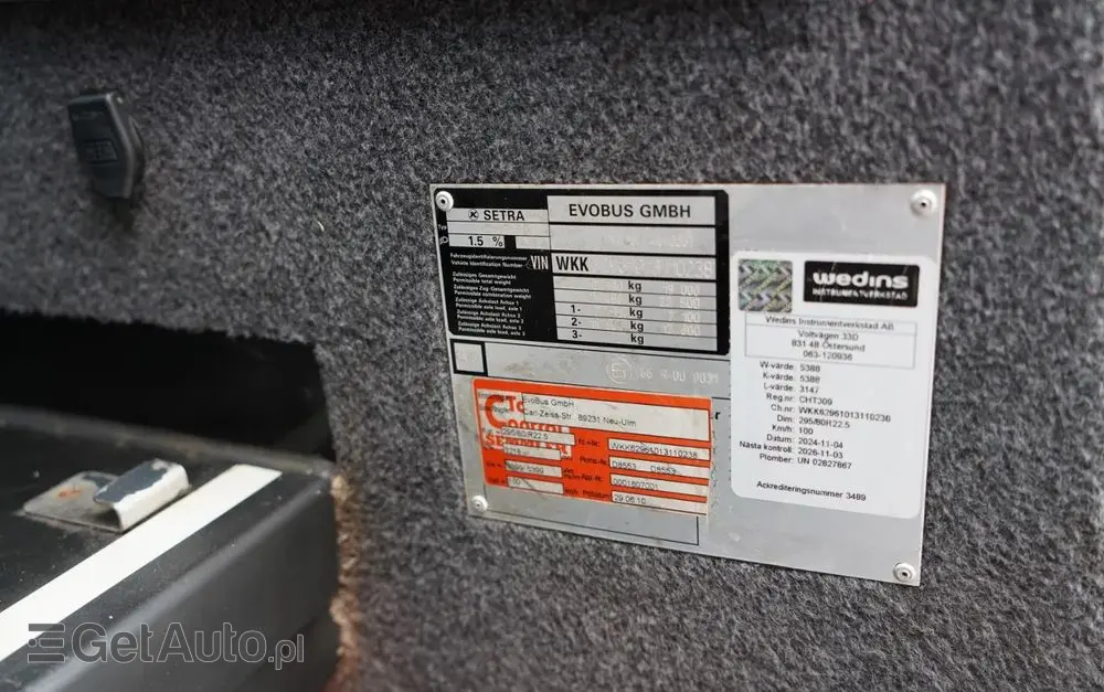 SETRA 411HD / EURO 5 / SPROWADZONY / 