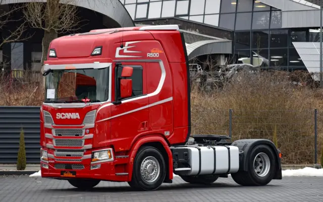 SCANIA R500 / FULL AIRMATIC / HYDRAULIKA / RETARDER / KLIMATYZACJA POSTOJOWA / ACC / KLIMA / LEDY / PO KONTRKCIE SERWISOWYM / SERWISOWANA / SPROWADZONA 
