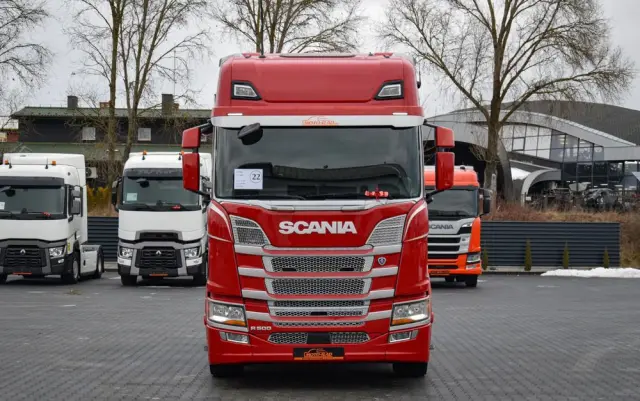 SCANIA R500 / FULL AIRMATIC / HYDRAULIKA / RETARDER / KLIMATYZACJA POSTOJOWA / ACC / KLIMA / LEDY / PO KONTRKCIE SERWISOWYM / SERWISOWANA / SPROWADZONA 