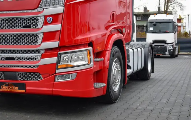 SCANIA R500 / FULL AIRMATIC / HYDRAULIKA / RETARDER / KLIMATYZACJA POSTOJOWA / ACC / KLIMA / LEDY / PO KONTRKCIE SERWISOWYM / SERWISOWANA / SPROWADZONA 
