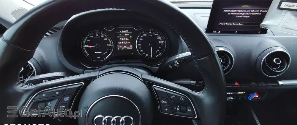 AUDI A3 1.4 TFSI Sportback e-tron