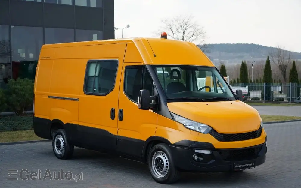 IVECO DAILY 35-130 / BRYGADÓWKA / 7 MIEJSC / BLASZAK / FURGON / SPROWADZONY 