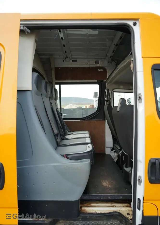 IVECO DAILY 35-130 / BRYGADÓWKA / 7 MIEJSC / BLASZAK / FURGON / SPROWADZONY 