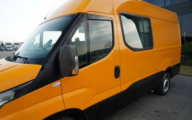 IVECO DAILY 35-130 / BRYGADÓWKA / 7 MIEJSC / BLASZAK / FURGON / SPROWADZONY 