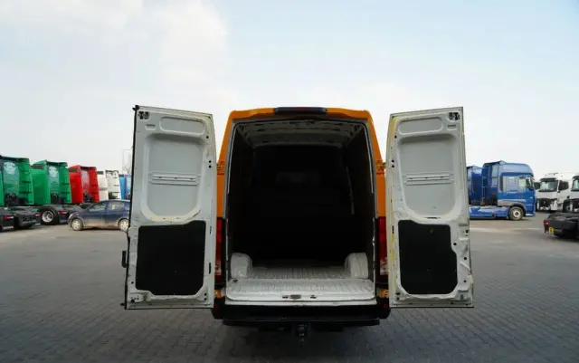 IVECO DAILY 35-130 / BRYGADÓWKA / 7 MIEJSC / BLASZAK / FURGON / SPROWADZONY 