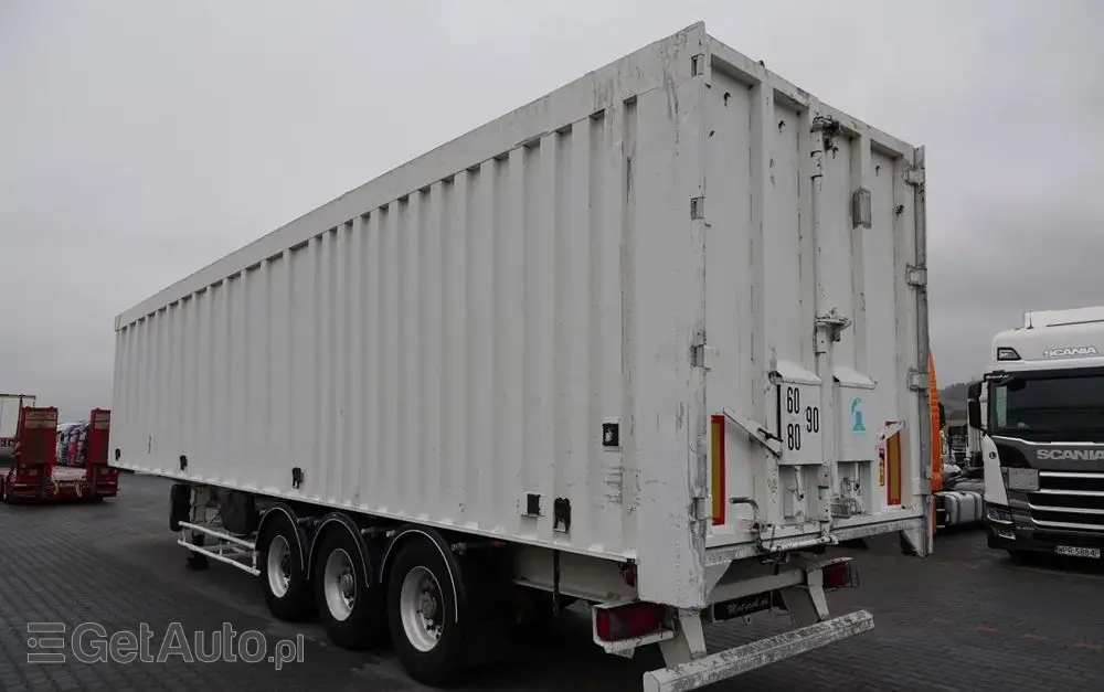 BENALU WYWROTKA ALUMINIOWA / 80 m3 