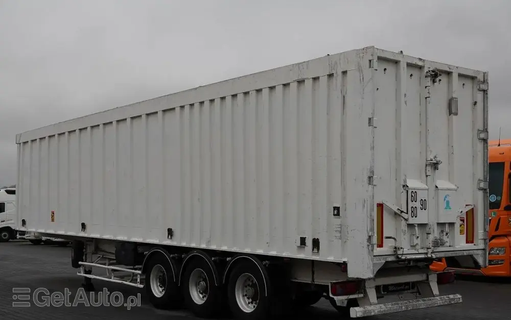 BENALU WYWROTKA ALUMINIOWA / 80 m3 