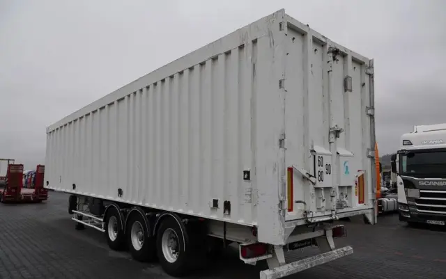 BENALU WYWROTKA ALUMINIOWA / 80 m3 