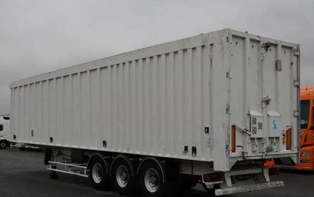 BENALU WYWROTKA ALUMINIOWA / 80 m3 