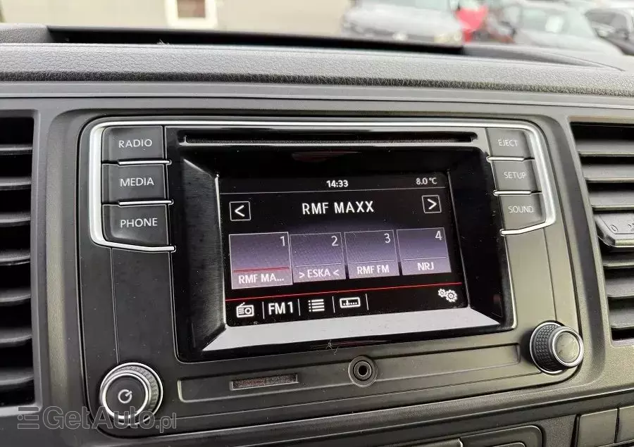 VOLKSWAGEN 2.0TDI DSG 150ps Transporter T6 Długi Webasto Parktronik SERWISOWANY Bezwypadek 