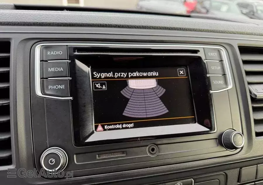 VOLKSWAGEN 2.0TDI DSG 150ps Transporter T6 Długi Webasto Parktronik SERWISOWANY Bezwypadek 