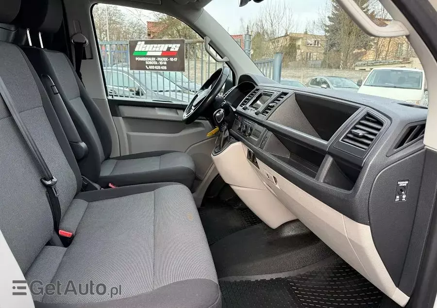 VOLKSWAGEN 2.0TDI DSG 150ps Transporter T6 Długi Webasto Parktronik SERWISOWANY Bezwypadek 