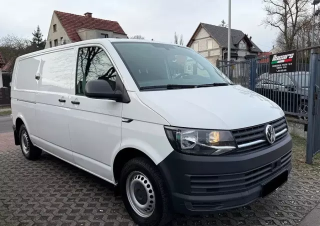 VOLKSWAGEN 2.0TDI DSG 150ps Transporter T6 Długi Webasto Parktronik SERWISOWANY Bezwypadek 