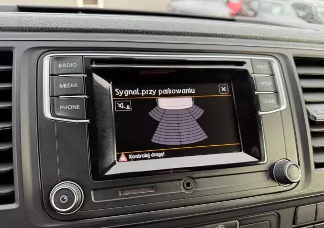 VOLKSWAGEN 2.0TDI DSG 150ps Transporter T6 Długi Webasto Parktronik SERWISOWANY Bezwypadek 