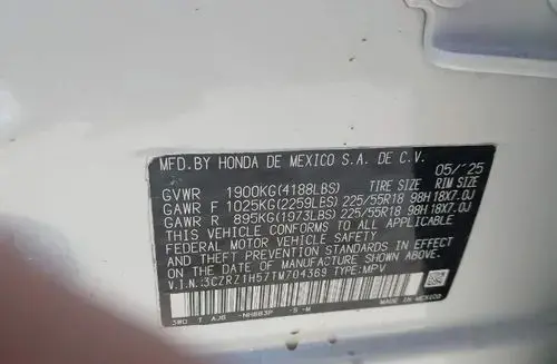 HONDA HR-V 