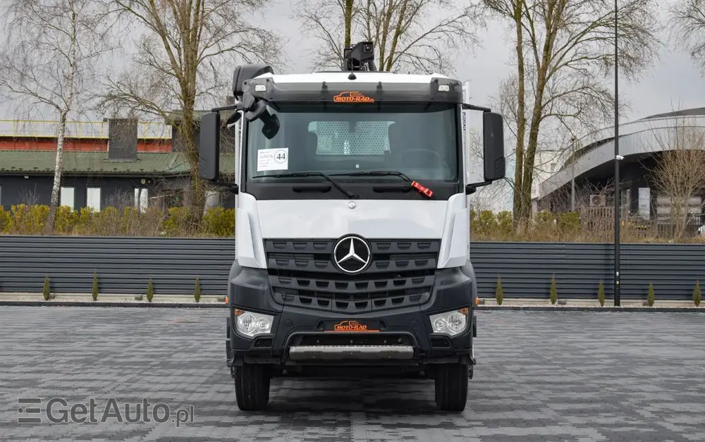 MERCEDES-BENZ AROCS 2636 / 6x4 / HIAB X-HIPRO 192 E-3 / WYSUW x3 / ROTATOR / STEROWANIE RADIOWE / UDT / PODPORY HYDRAULICZNE / AUTOMAT / KAMERA COFANIA / NISKI PRZEBIEG / SPROWADZONY 