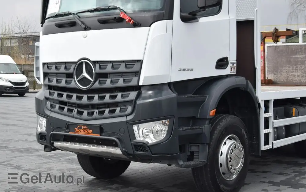 MERCEDES-BENZ AROCS 2636 / 6x4 / HIAB X-HIPRO 192 E-3 / WYSUW x3 / ROTATOR / STEROWANIE RADIOWE / UDT / PODPORY HYDRAULICZNE / AUTOMAT / KAMERA COFANIA / NISKI PRZEBIEG / SPROWADZONY 