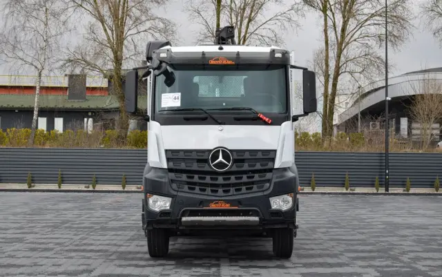 MERCEDES-BENZ AROCS 2636 / 6x4 / HIAB X-HIPRO 192 E-3 / WYSUW x3 / ROTATOR / STEROWANIE RADIOWE / UDT / PODPORY HYDRAULICZNE / AUTOMAT / KAMERA COFANIA / NISKI PRZEBIEG / SPROWADZONY 