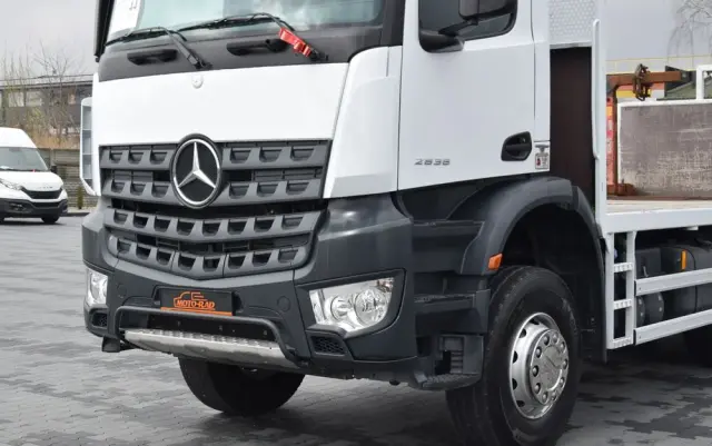 MERCEDES-BENZ AROCS 2636 / 6x4 / HIAB X-HIPRO 192 E-3 / WYSUW x3 / ROTATOR / STEROWANIE RADIOWE / UDT / PODPORY HYDRAULICZNE / AUTOMAT / KAMERA COFANIA / NISKI PRZEBIEG / SPROWADZONY 