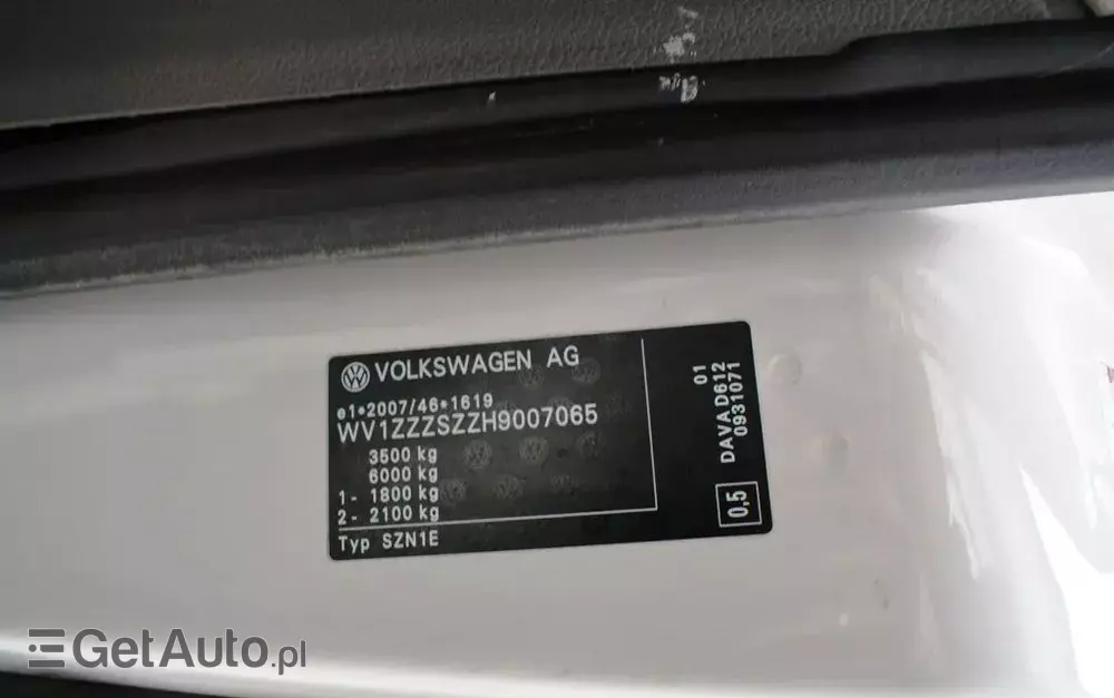 VOLKSWAGEN CRAFTER II 35 DOKA 