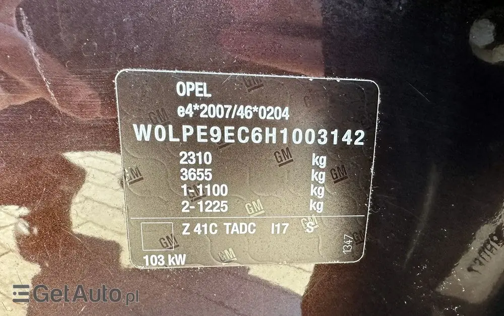 OPEL Zafira Tourer 1.4 Turbo Edition