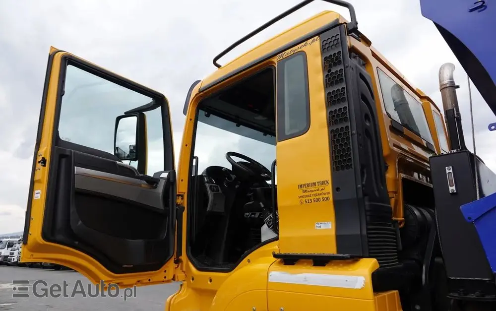MAN TGS 35.500 / 8x4 / WYWROTKA / HYDROBURTA / NAVI / 2019 ROK 