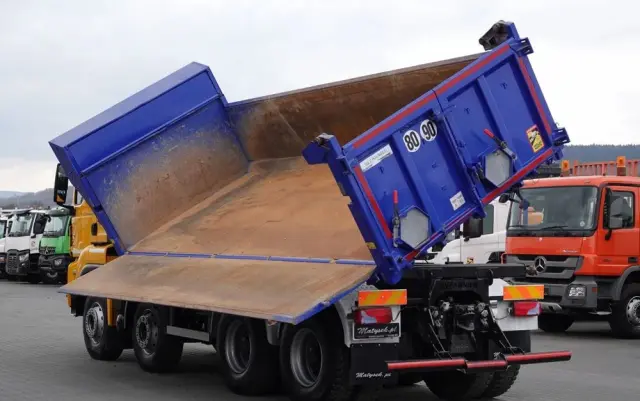 MAN TGS 35.500 / 8x4 / WYWROTKA / HYDROBURTA / NAVI / 2019 ROK 