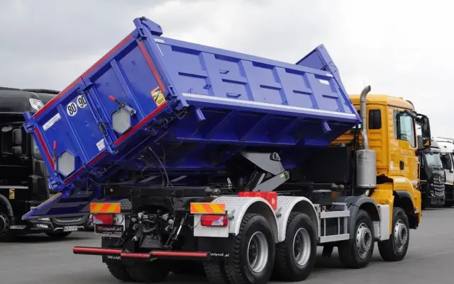 MAN TGS 35.500 / 8x4 / WYWROTKA / HYDROBURTA / NAVI / 2019 ROK 