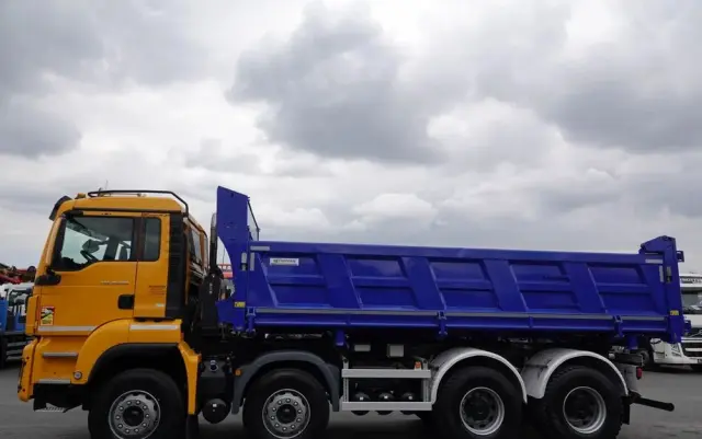 MAN TGS 35.500 / 8x4 / WYWROTKA / HYDROBURTA / NAVI / 2019 ROK 