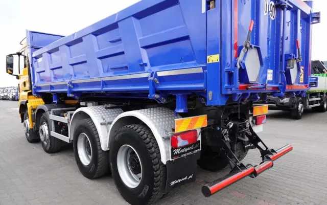 MAN TGS 35.500 / 8x4 / WYWROTKA / HYDROBURTA / NAVI / 2019 ROK 