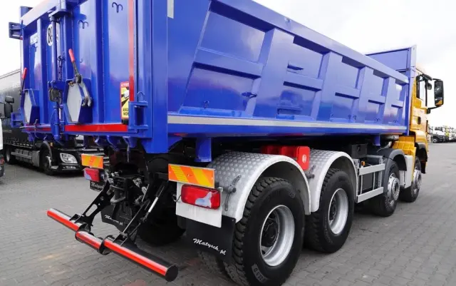 MAN TGS 35.500 / 8x4 / WYWROTKA / HYDROBURTA / NAVI / 2019 ROK 