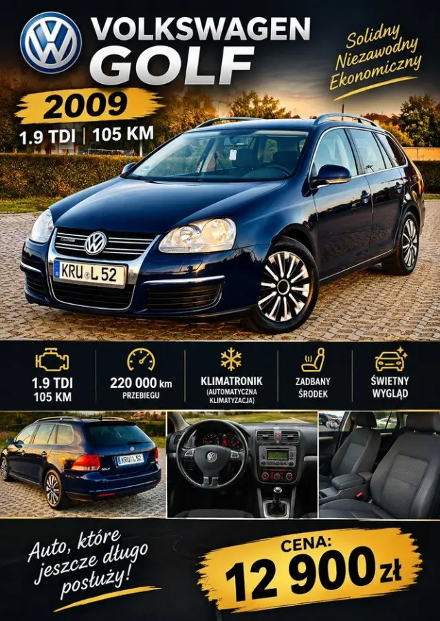 VOLKSWAGEN Golf 1.9 TDI DPF Trendline