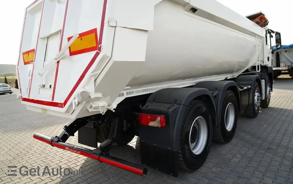 MAN TGS 35.440 / 8X4 / WYWROTKA TYLNOZSYPOWA / HYDROKLAPA / MANUAL  / EURO 5 